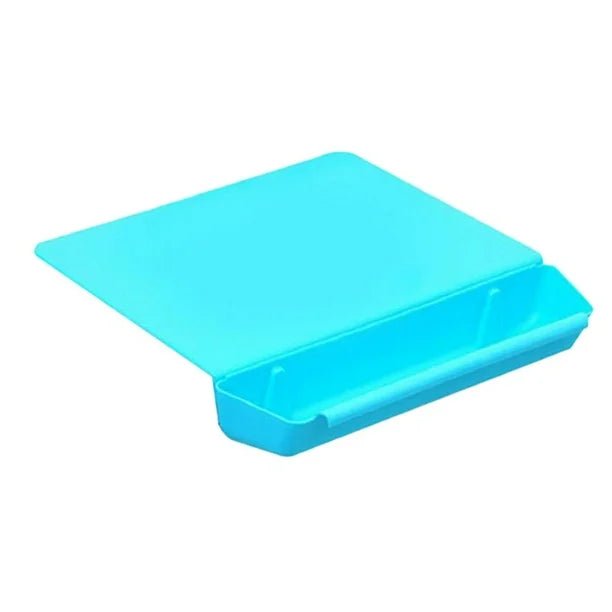 Planche à Découper - ChopBox™ - Bleu - Ma Cuisine Novatrice